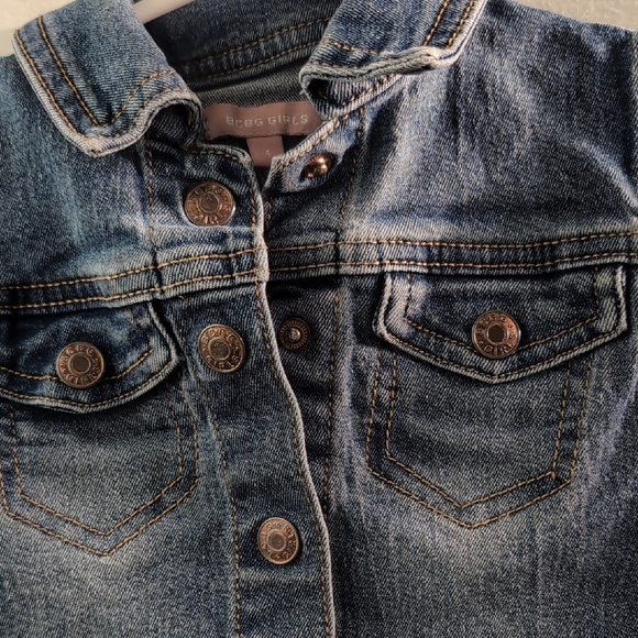 BCBGirls Classic Blue Denim Vest - Picture 4 of 9